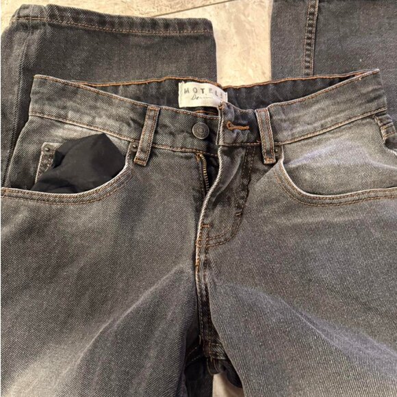 Motel Rocks Low Rise Jeans - Picture 4 of 5